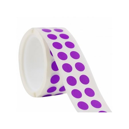 Diversified Biotech Tough-Spots, 3/8" Dia, Lavender, 1000/pk, 1000PK 247106L